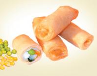 Vegetables & Chicken Spring Rolls